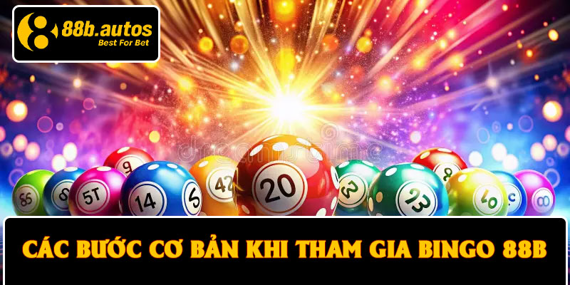 Các bước cơ bản khi tham gia Bingo 88B
