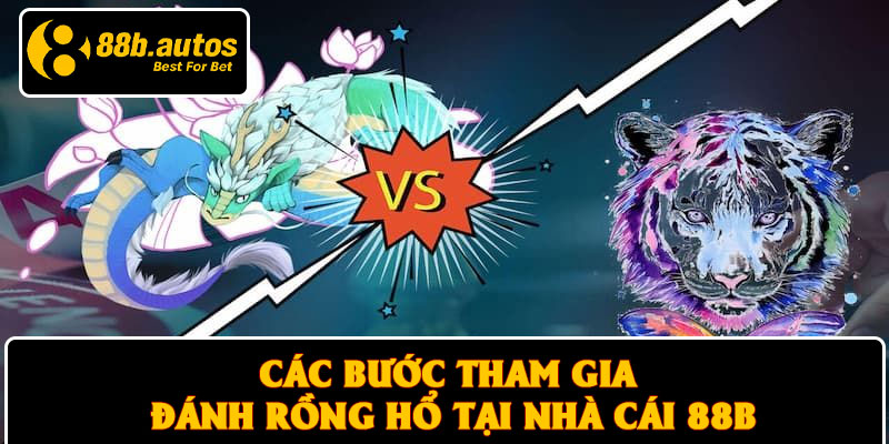 Các bước tham gia đánh Rồng Hổ tại nhà cái 88B